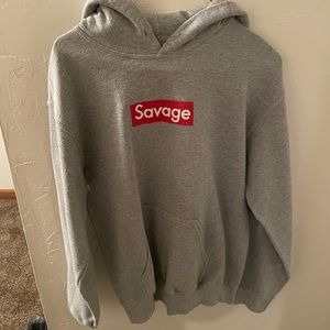 Unisex savage hoodie